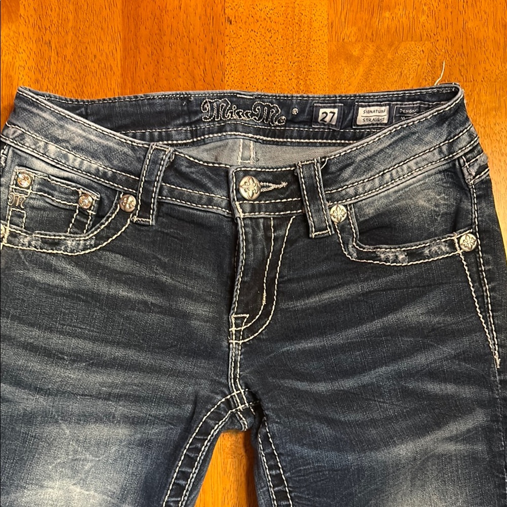 Miss Me Women's Dark Blue Skinny Jeans